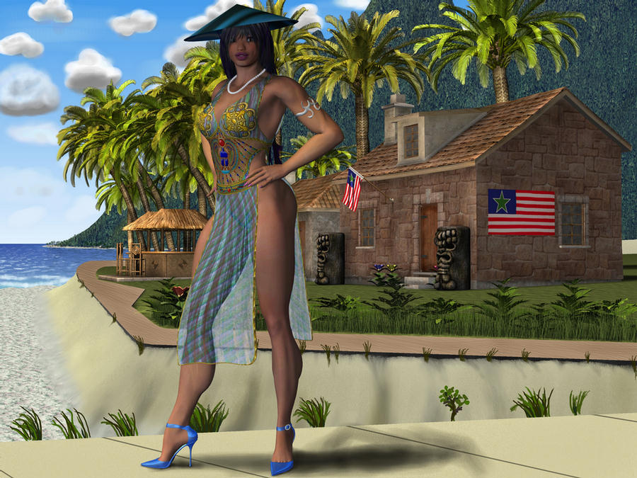 Nguyen Hue Bich in front of government buildings