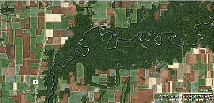 Approaching where I took Indira